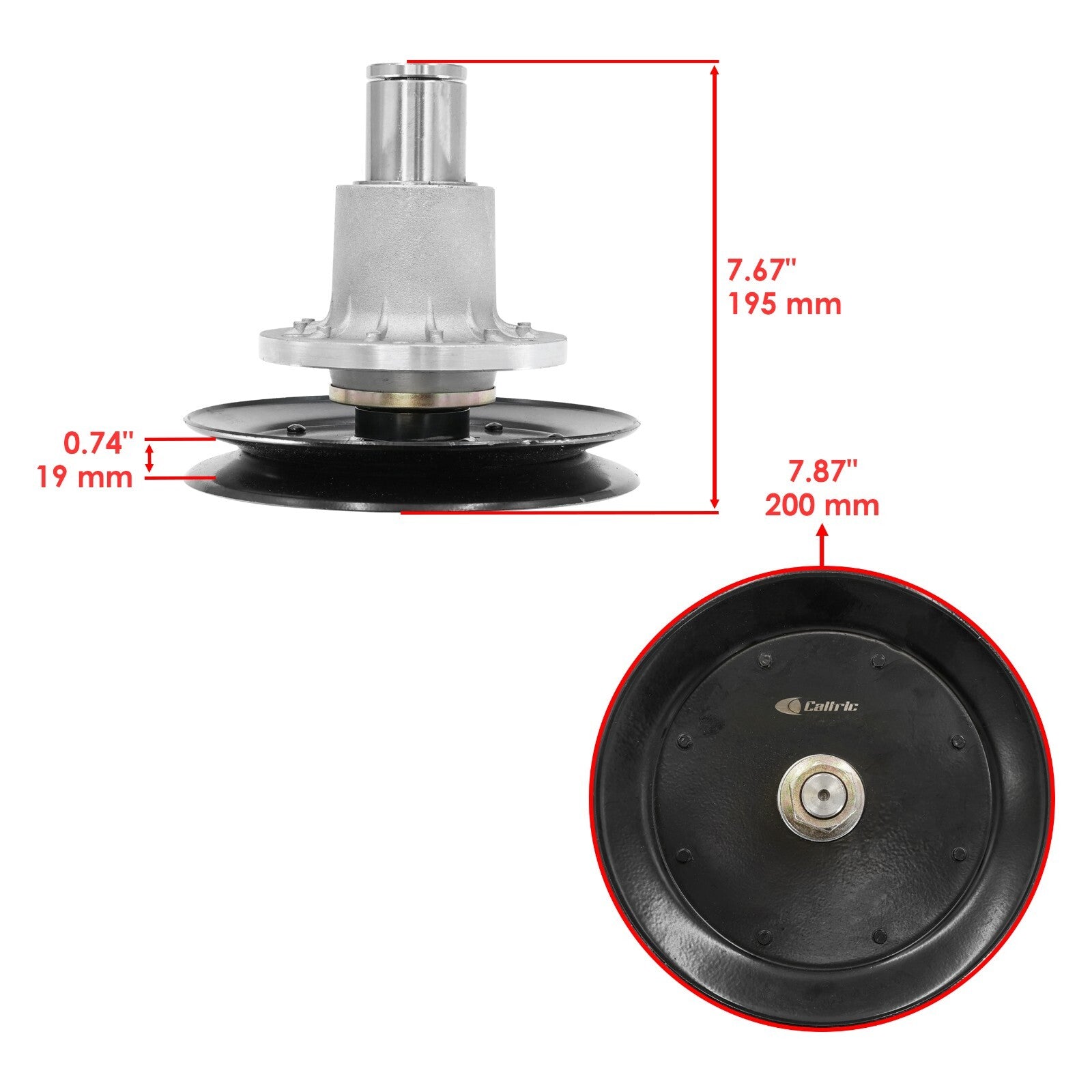 Deck Spindle Replacement for Exmark Lazer Z LZAS29KA724 (2008–2008)