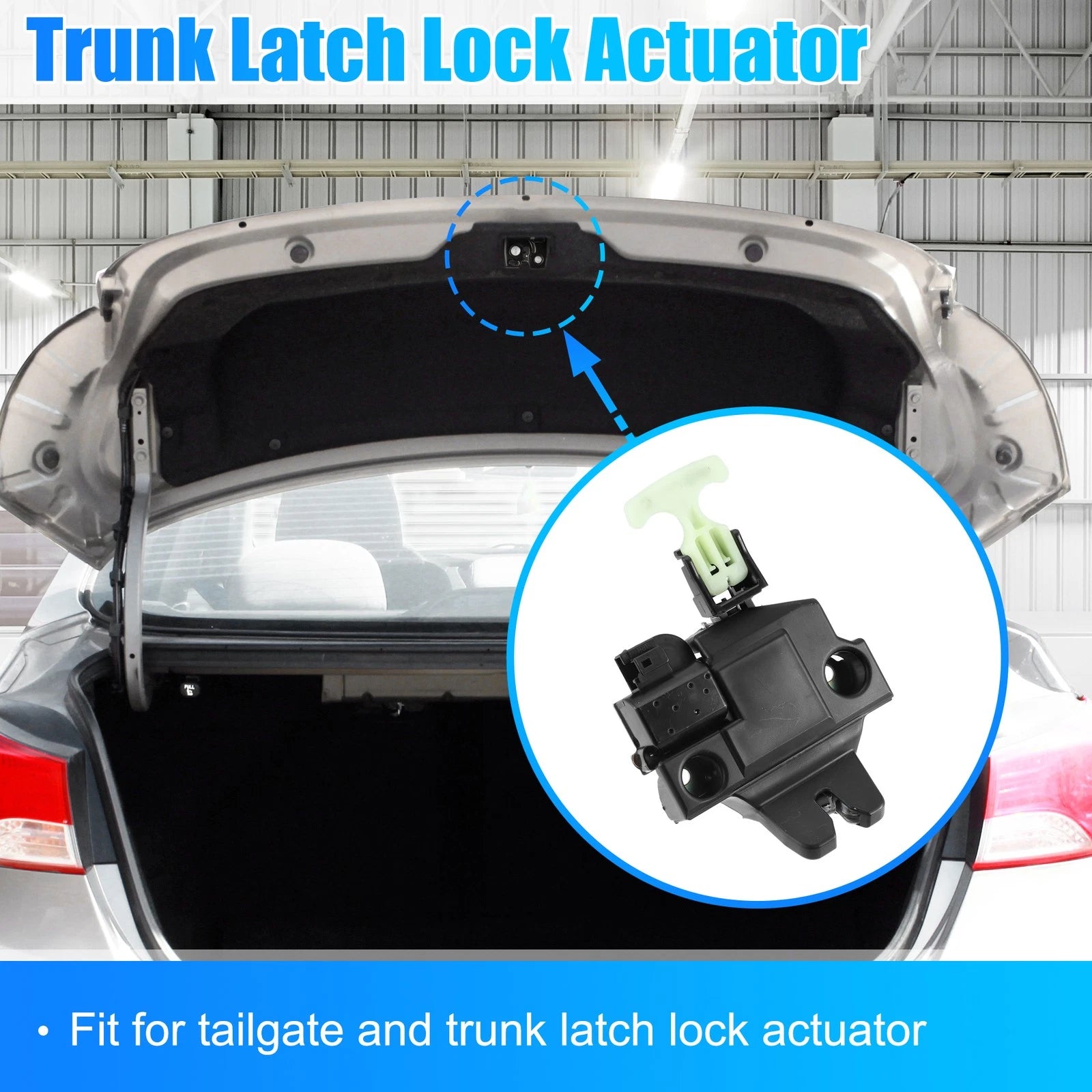 Trunk Latch Lock Actuator Replacement for Toyota Camry (2012–2017)