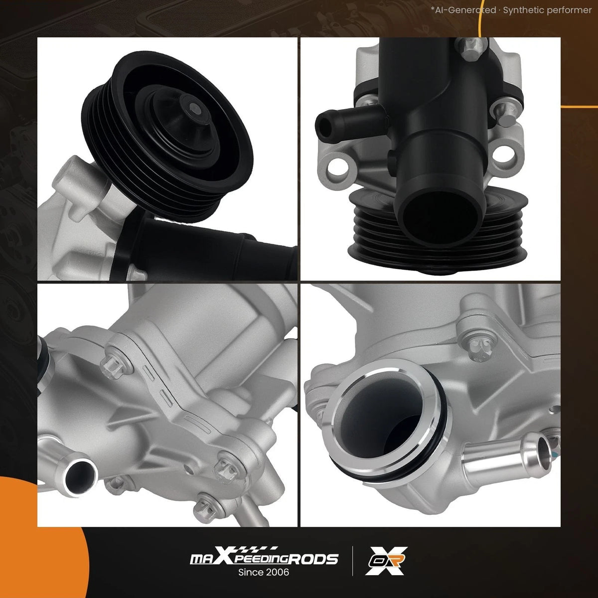 Cooling Water Pump for Mercedes B250 CLA250 GLA250 (2013–2020) 2702000007