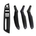4X Inner Door Pull Handle Trim Cover for BMW X5 E70 X6 E71 E72 (2007–2013) Black RHD