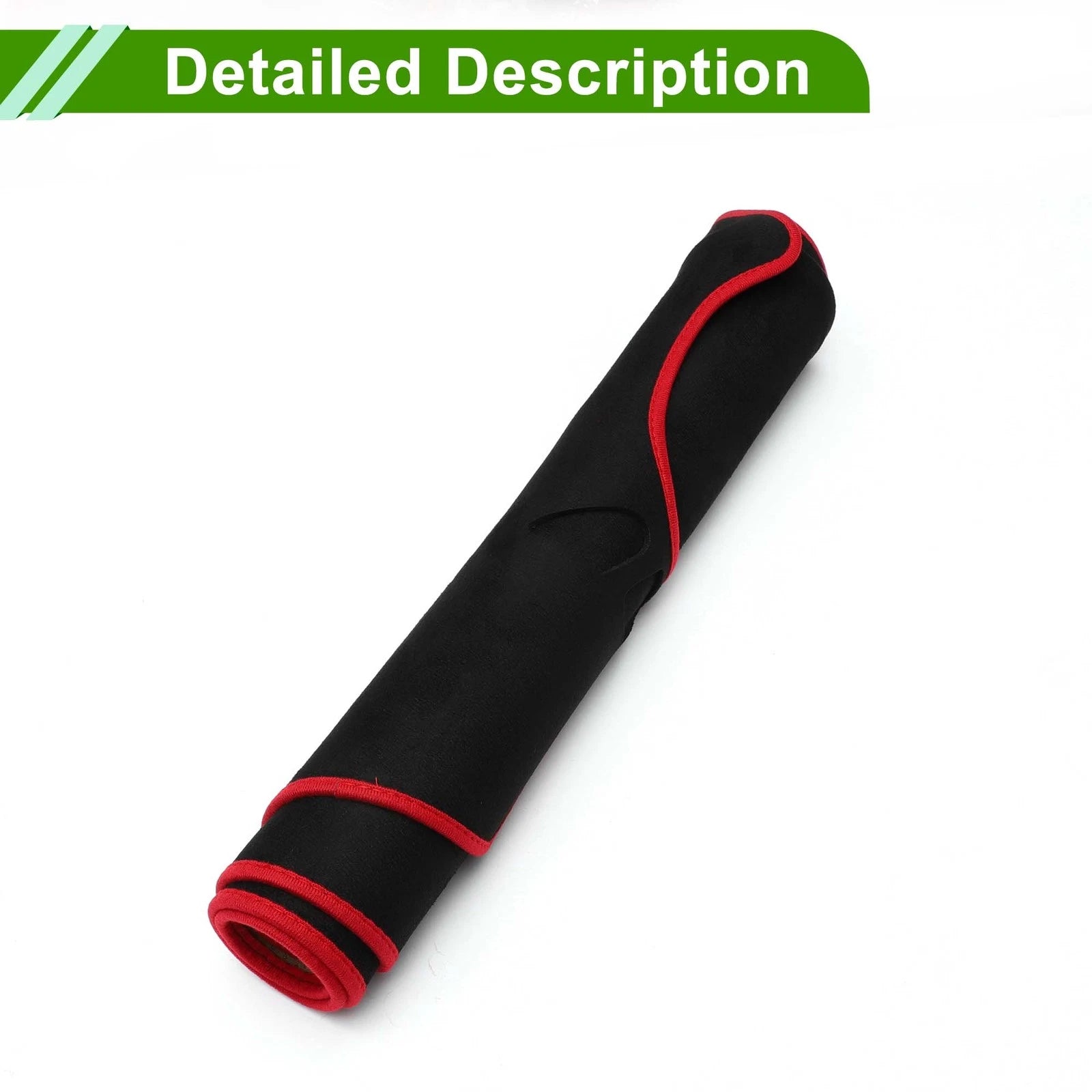 Dashboard Cover Mat for Mazda Axela (2009–2013) Black Red