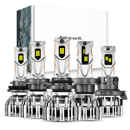 LED Headlight Bulbs Kit H4 H7 H11 H13 9005 9006 for Vehicles (6500K White)