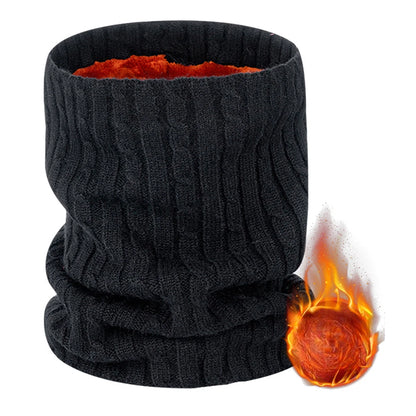 Fleece Lined Tube Scarf for Outdoor Work or Winter Commute