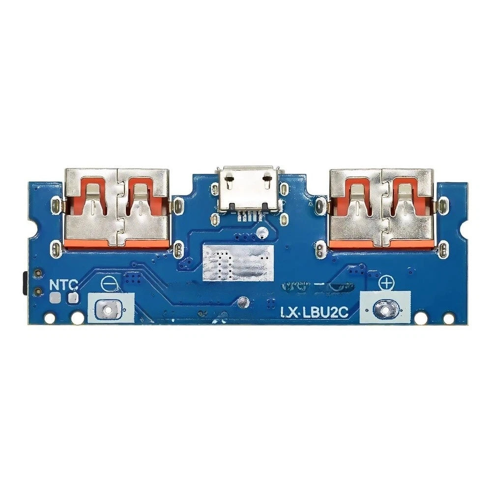 USB Power Bank Control Board 5V 2.4A for 3.7V Lithium Batteries