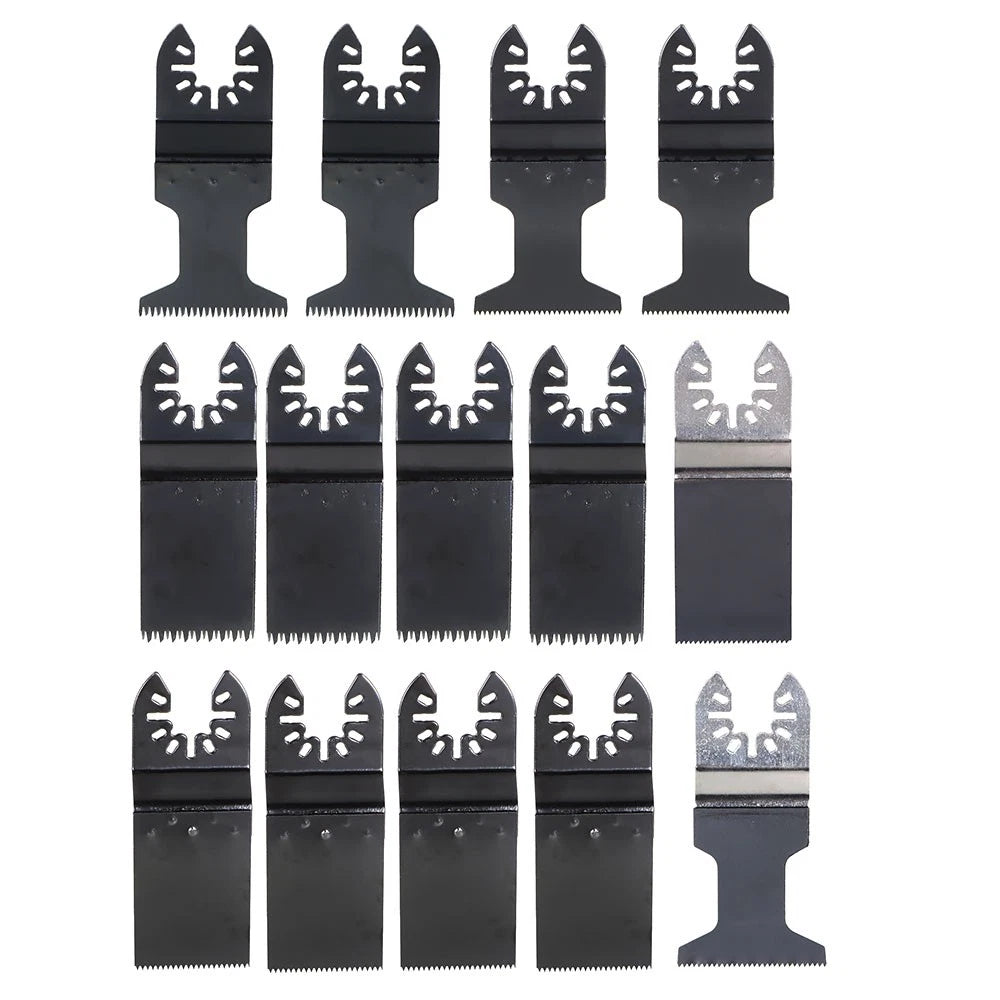 14 Pcs Oscillating Multi Tool Saw Blade Set for Universal Use