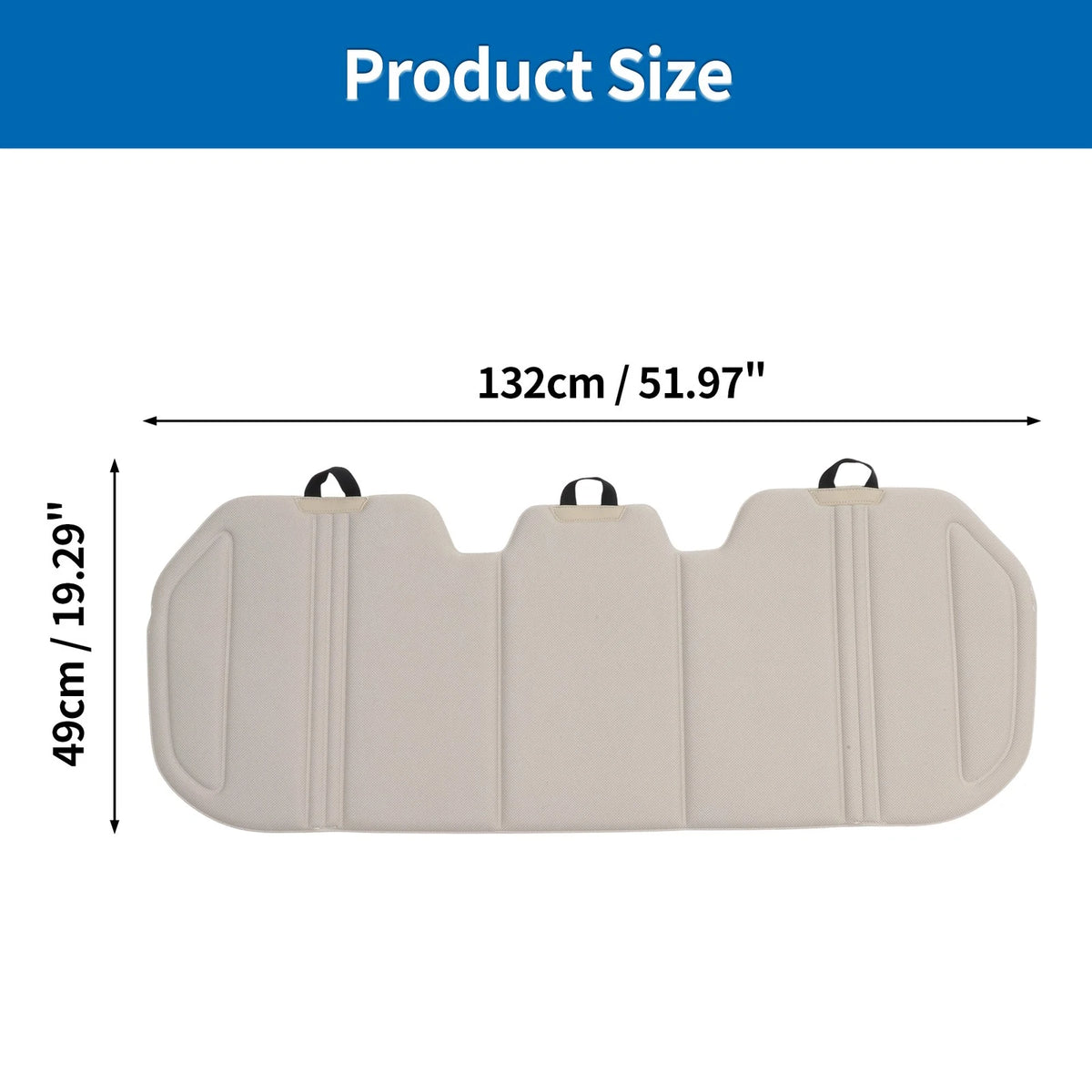Back Seat Cover for Universal Fit (All-Season)