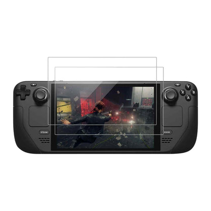 2Pcs 9H Anti-Scratch Glass Screen Protector for Steam Deck (2022–2023)