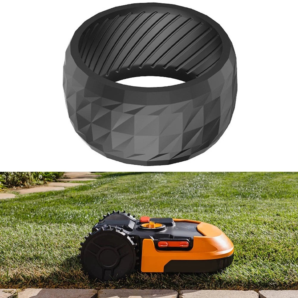 Robotic Mower Tires for Lawn Mower (Premium Elastic Rubber)