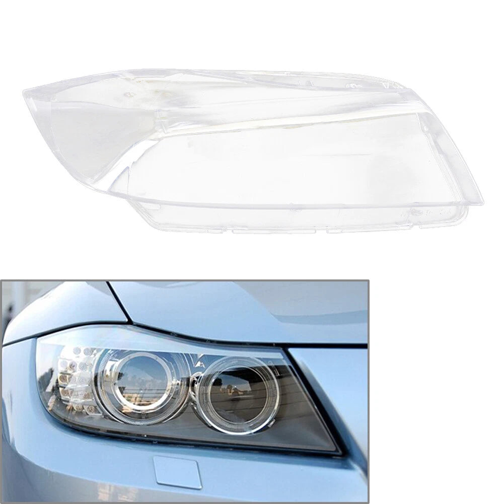 Headlight Transparent Lens Shell for BMW 3 Series E90 E91 (2005–2011) Right
