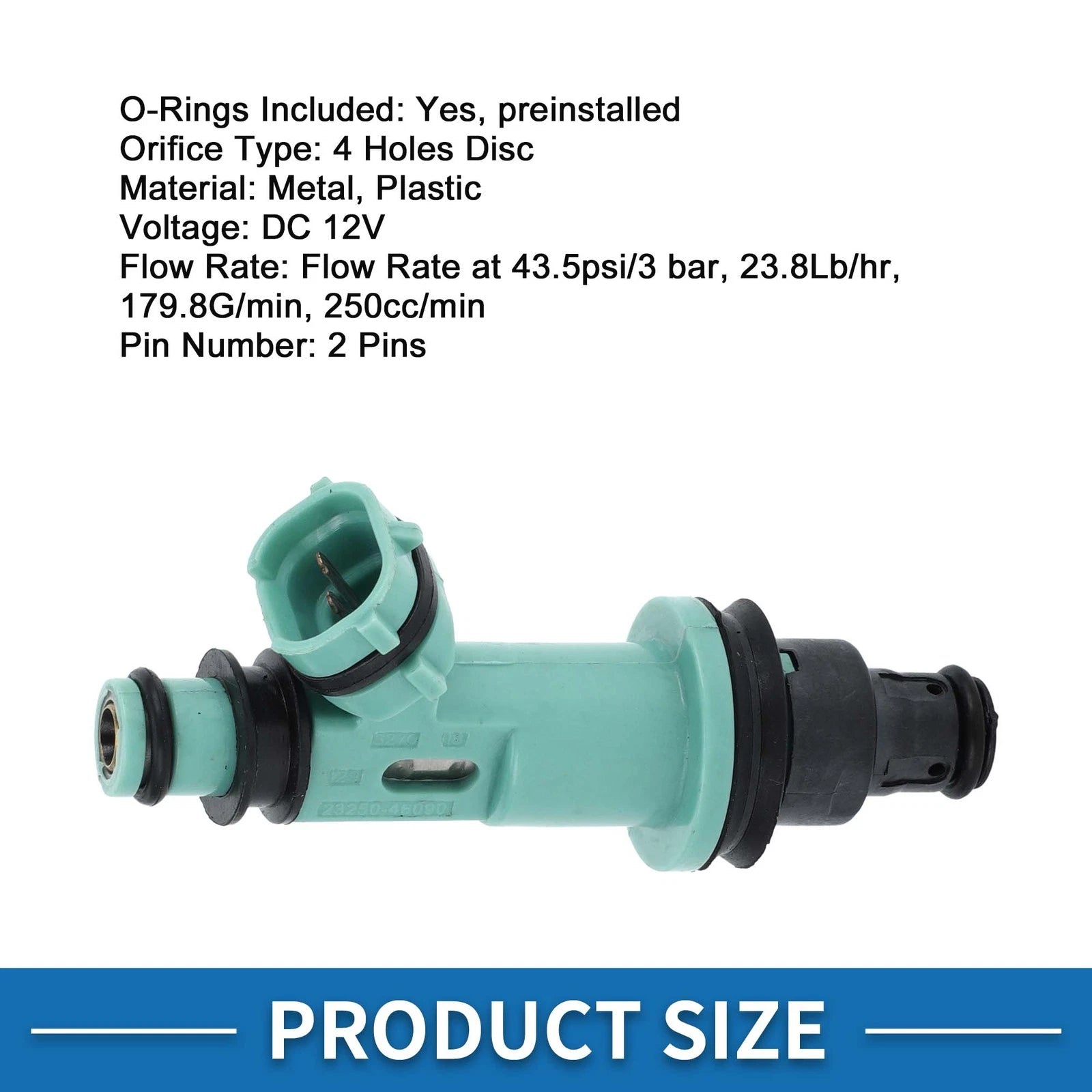 Fuel Injector Replacement for Lexus GS300 Base Sedan (1998–2005) 6 Pack