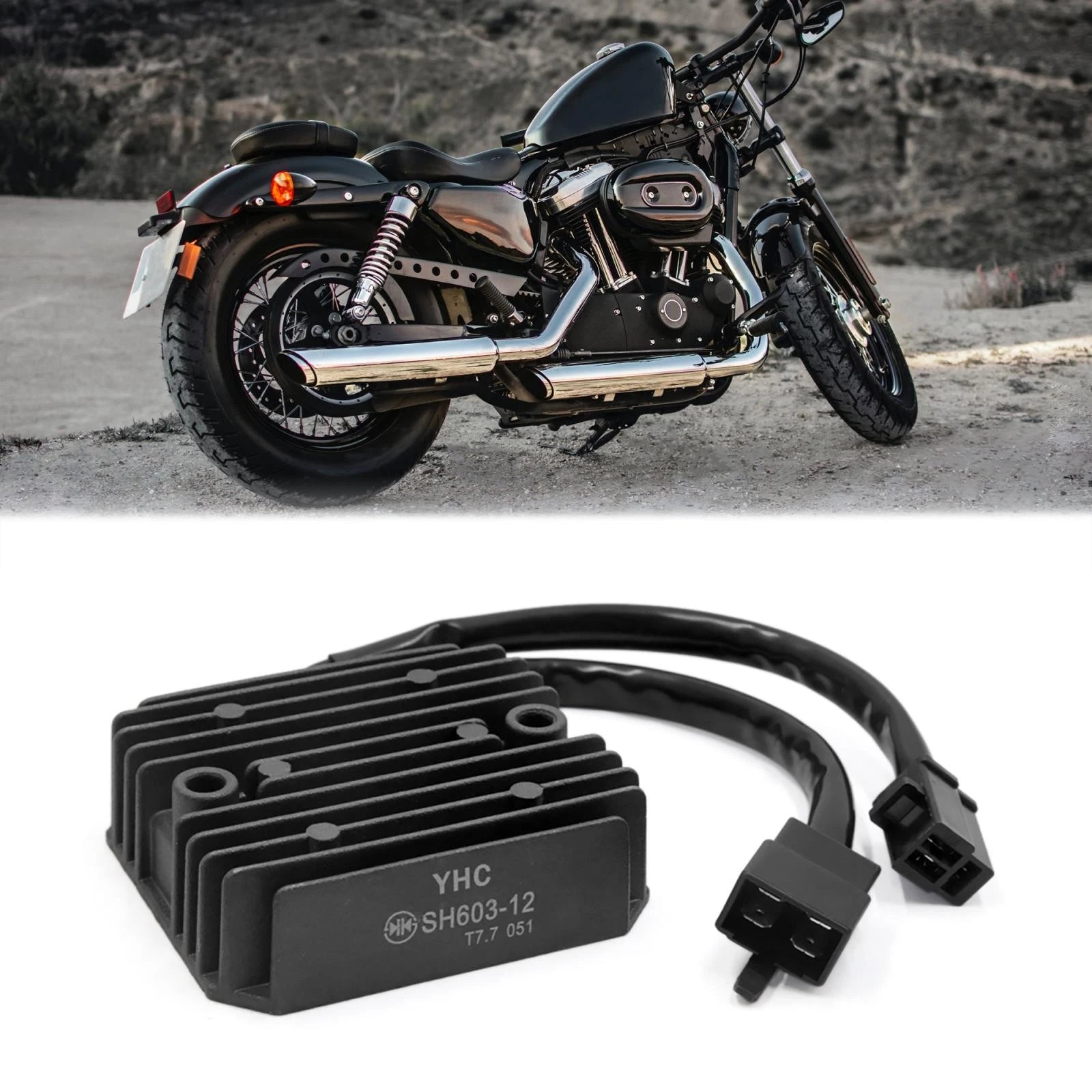 Voltage Regulator Rectifier Replacement for Honda NV400 NV600 Steed 600 (1988–2008)