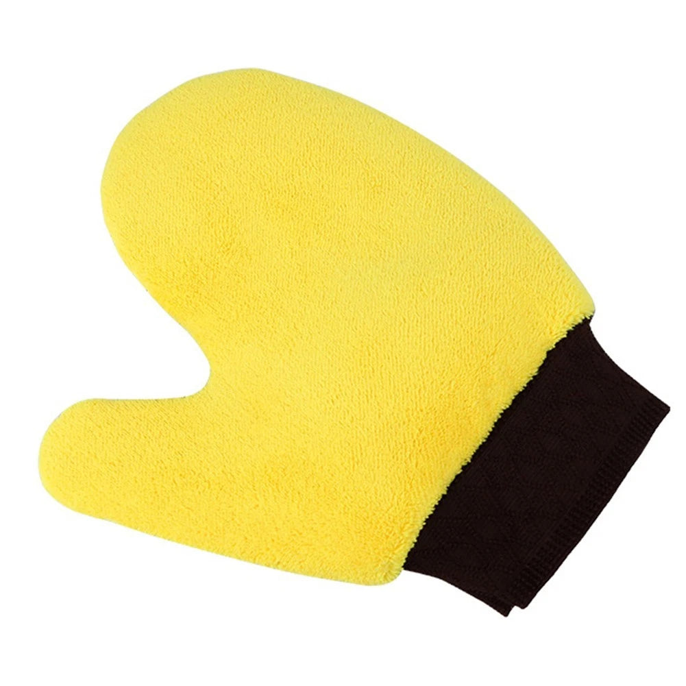 Car Cleaning Mitts Ideal for Dusting Buffing and Wiping Various Surfaces
