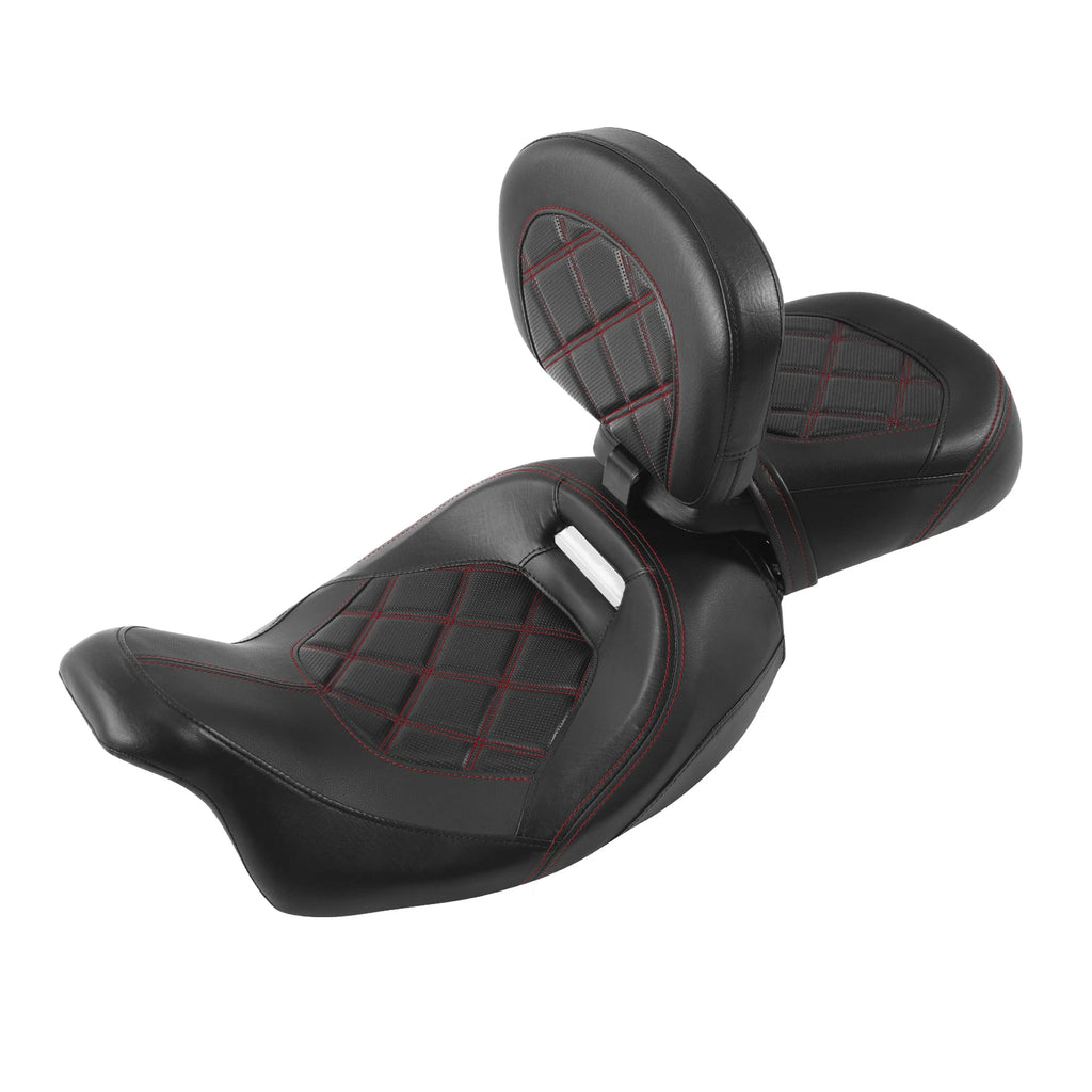 Driver Passenger Seat Backrest for Harley Road King (2009–2023)