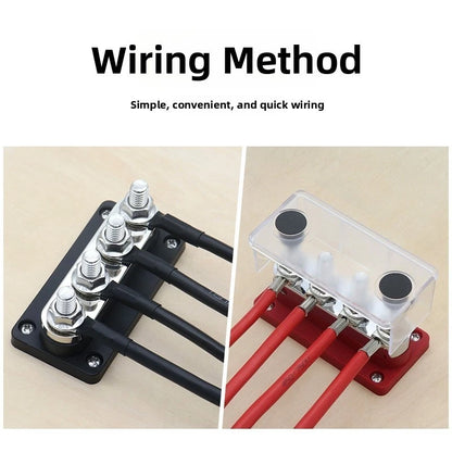 M10 Stud Terminal Busbar for Marine Battery Connection