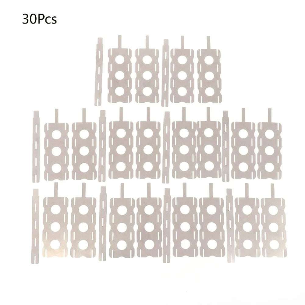 30PCS Nickel Sheets for Battery Spot Welding