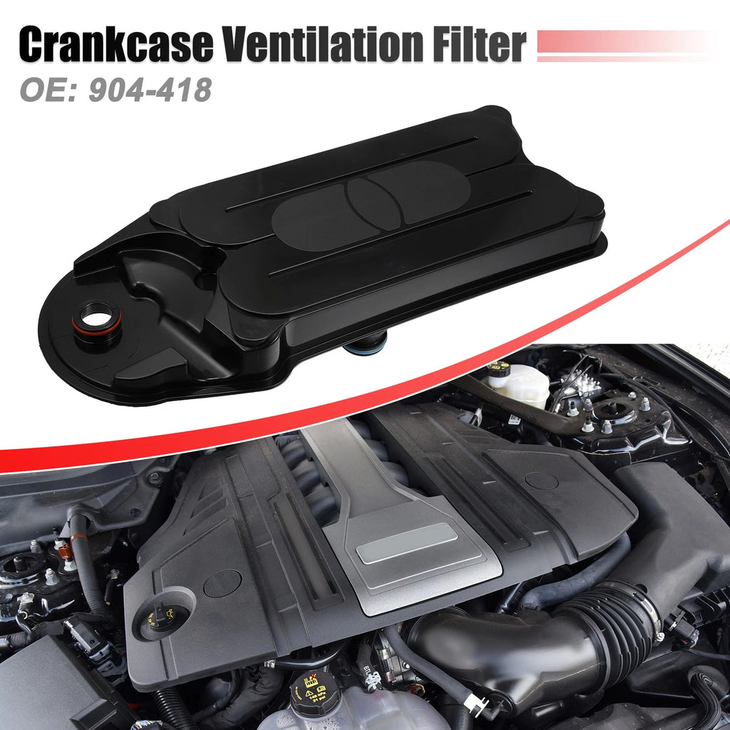 Crankcase Ventilation Breather Filter Replacement for Ford F650 F750 (2011–2016)