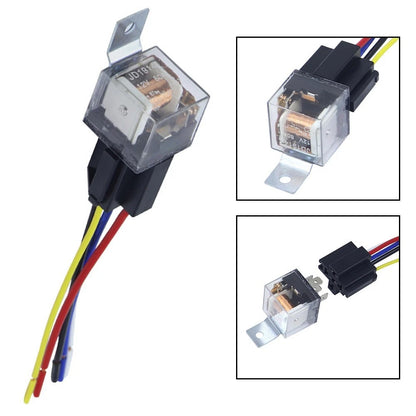 80A Automotive Relay for Engine Compartment (Supports Lights, Fans, Audio)