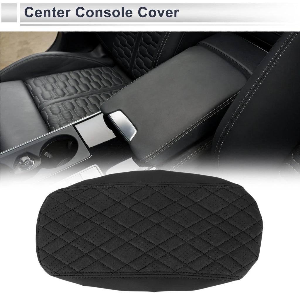 Car Center Console Cover Replacement for BMW X3 (2014–2018) Black