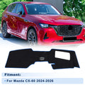 Dashboard Cover Dash Cover for Mazda CX-60 (2024–2026) Black Blue Edge