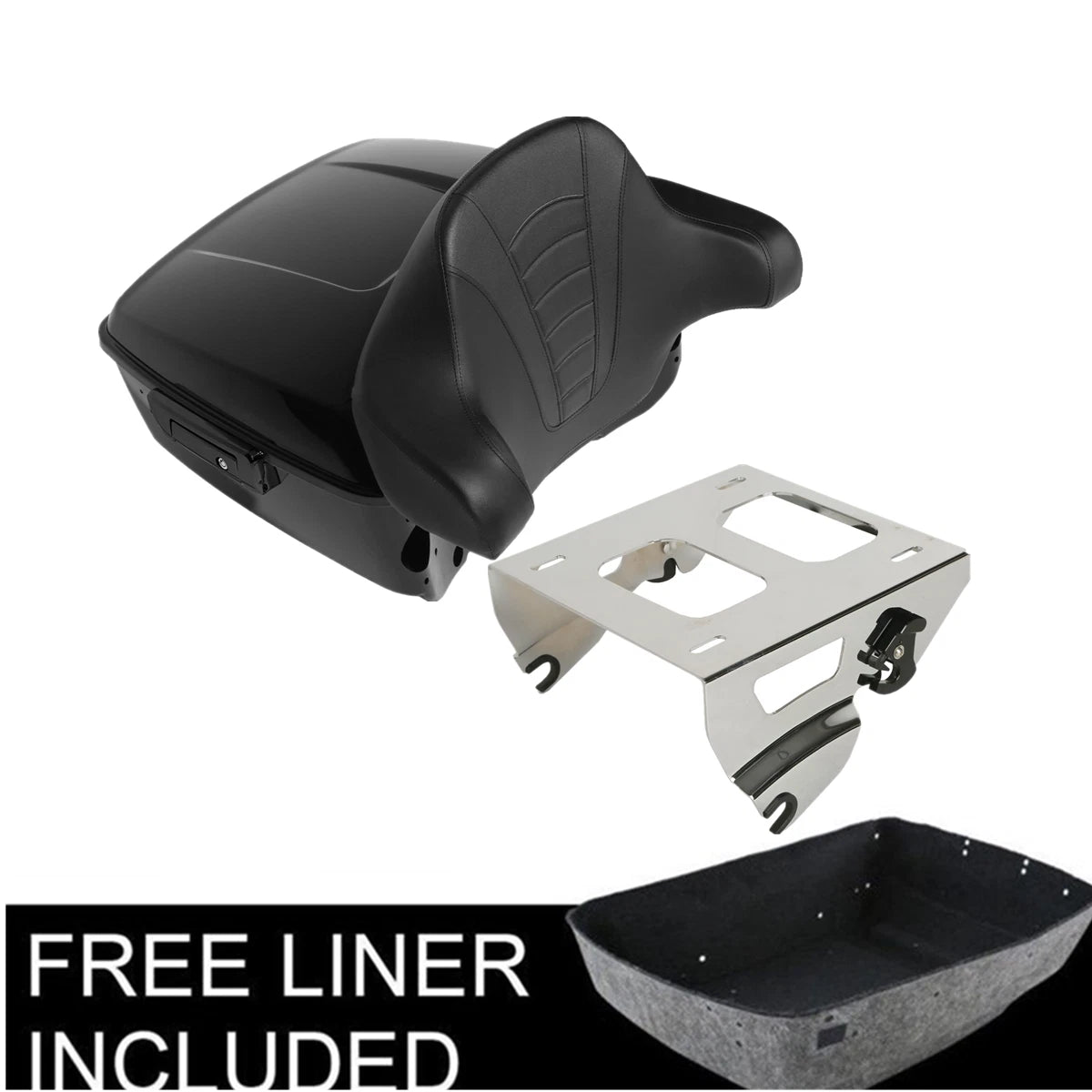 Trunk Pad for Harley Touring (2014–2023) - Black