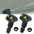 2X Adjustable Water Nozzle Washer for Windshield Wiper