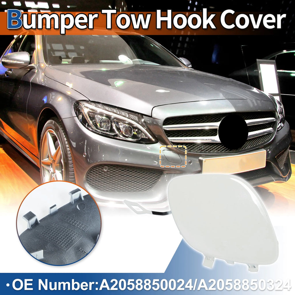 Front Tow Hook Cover Replacement for Mercedes-Benz C43 (2020–2023)