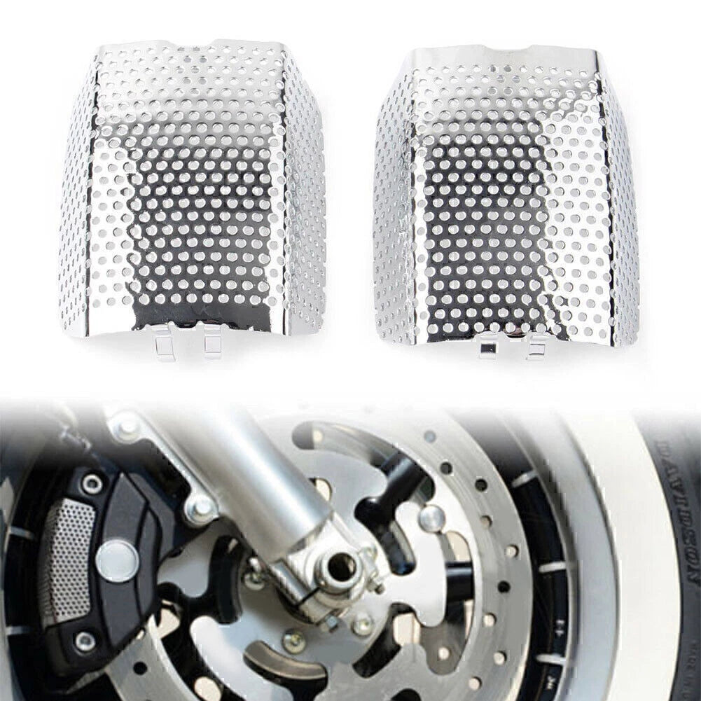 Chrome Front Caliper Inserts Cover for Harley V-Rod Muscle VRSCF (2008–2019)