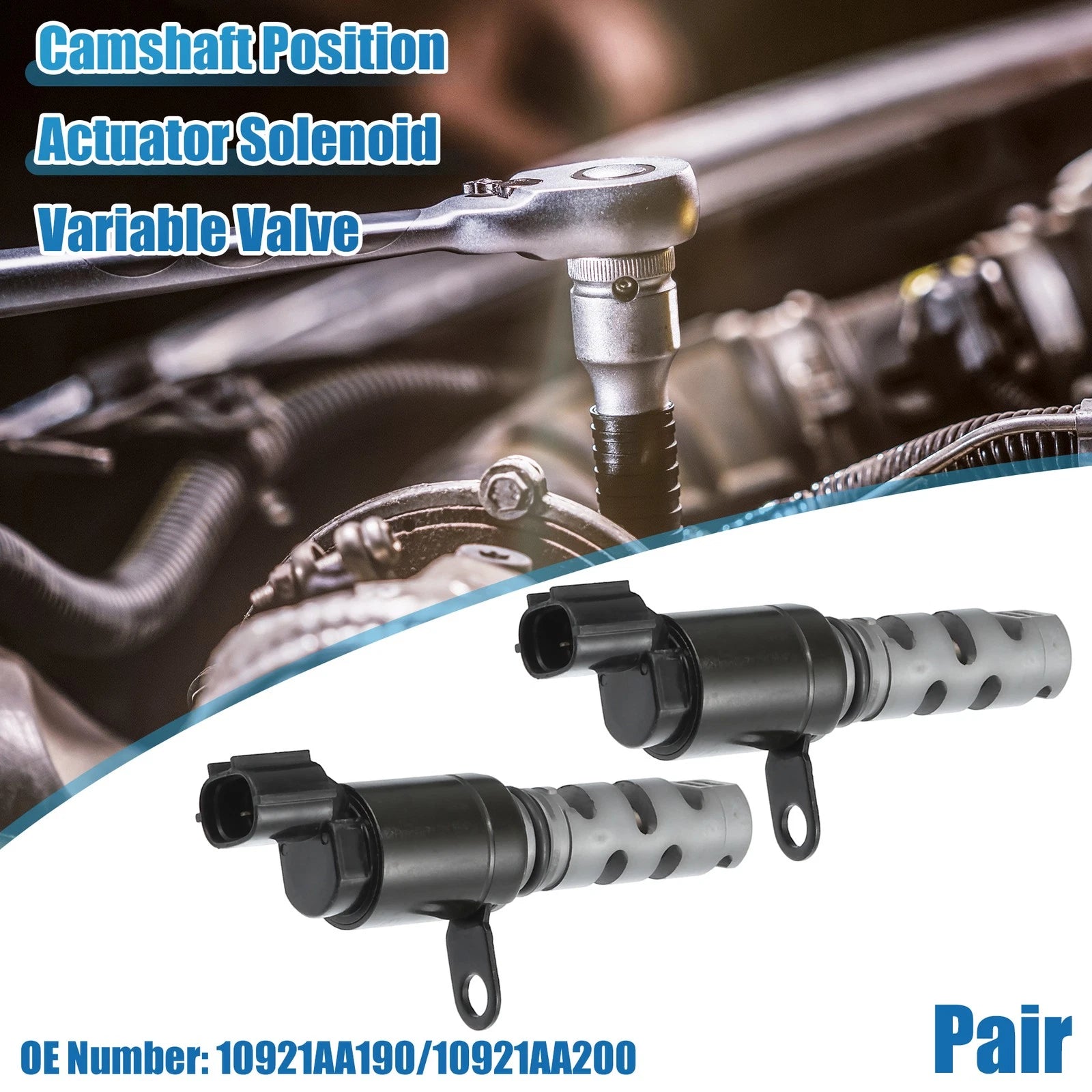 Pair Camshaft Position Actuator Solenoid for Subaru Outback (2010–2014)