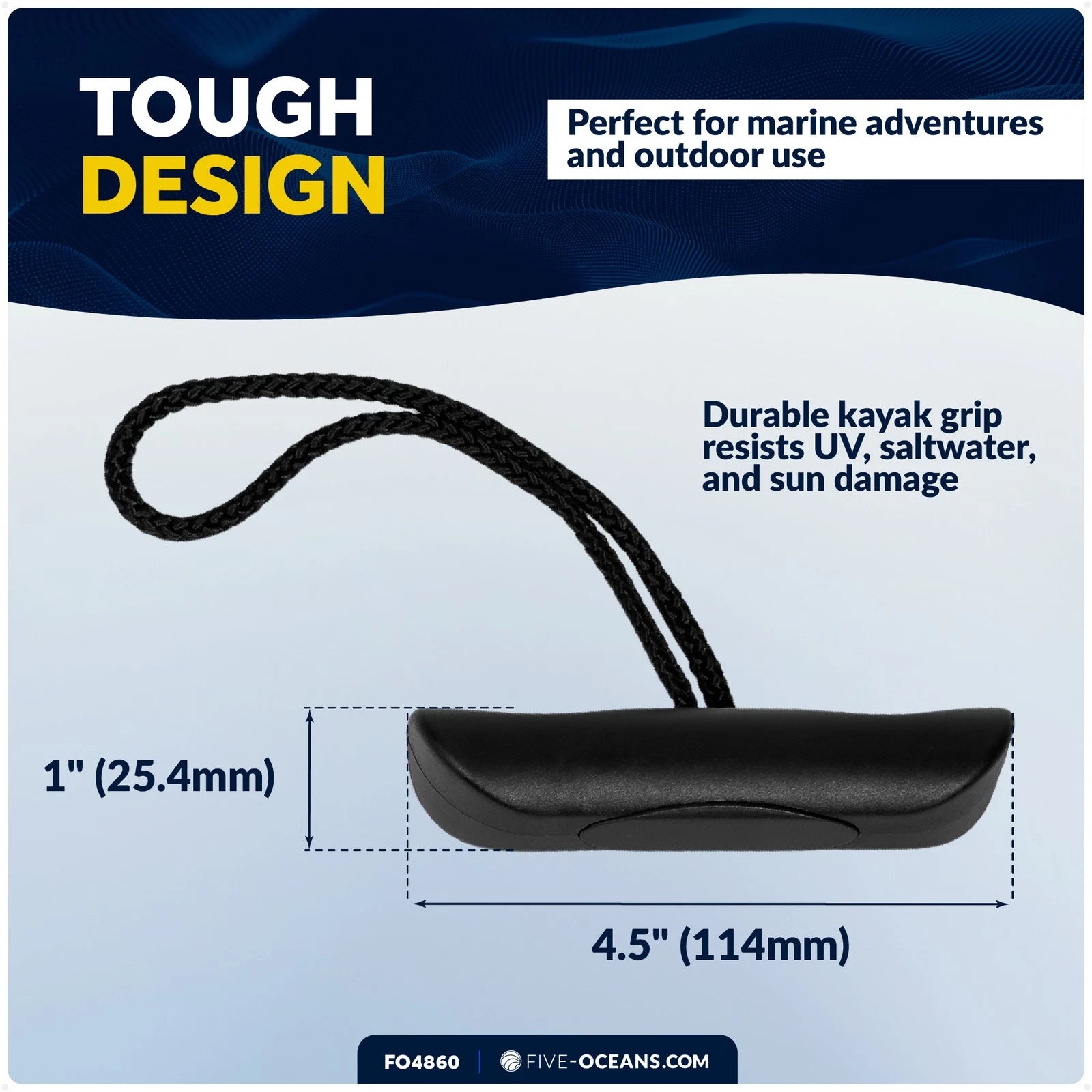 2X Heavy-Duty Kayak Handles for Five Oceans (FO4860)