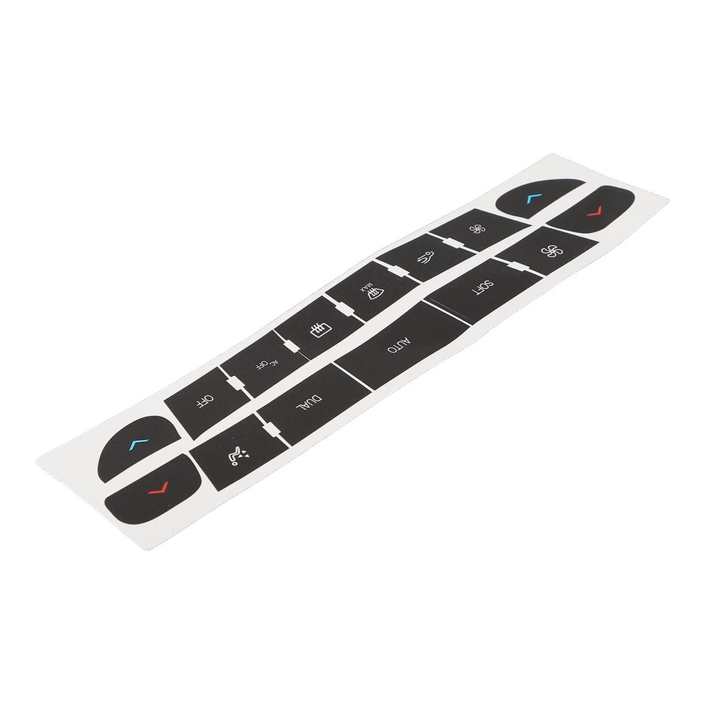 For Megane and For Master Dashboard Button Overlay Vinyl Decal Sticker