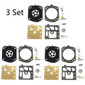 3X Carburetor Diaphragm Kit for Walbro K22-HDA Chainsaw Blower Trimmer