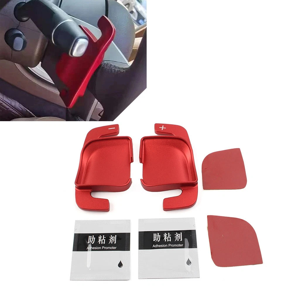 Steering Wheel Shift Paddle Extension for Mercedes-Benz C/E/S Class (2010–2023) Red