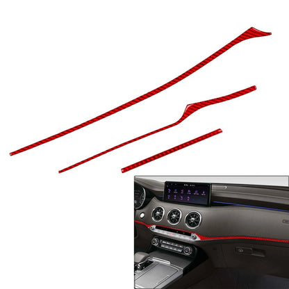 Dashboard Panel Cover Trim Strips for Kia Stinger (2018–2023)