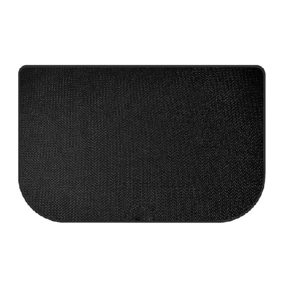 Silicone Fireproof Fireplace Carpet Half Circle Mat for Home