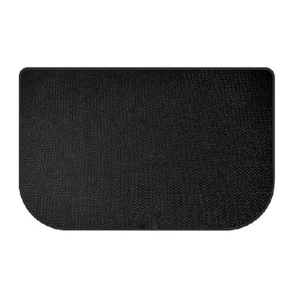 Silicone Fireproof Fireplace Carpet Half Circle Mat for Home