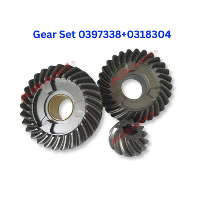 Forward & Pinion Gear Set for OMC Johnson Evinrude 40-75 HP (0397338, 0318304)