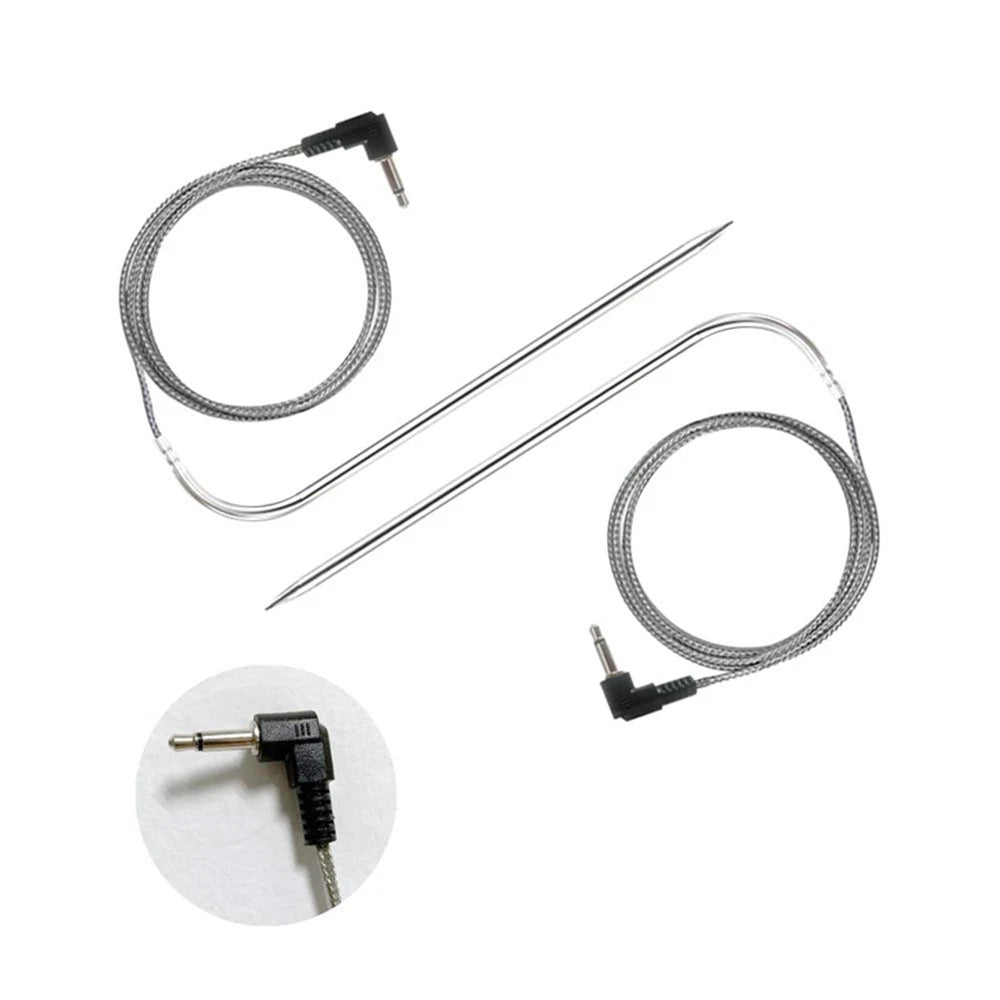 2Pcs High Temperature Meat Probe For Pit Boss & Most Wood Pellet Barbecue Grill
