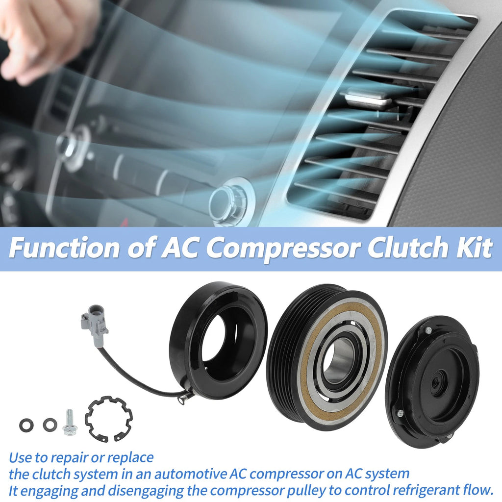 Air Conditioner AC Compressor Clutch Kit for BMW 228i 320i xDrive (2014–2021)