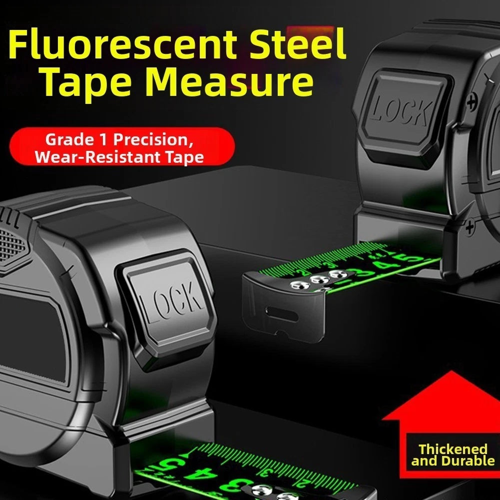 Fluorescent Steel Tape Measure for Professional Projects