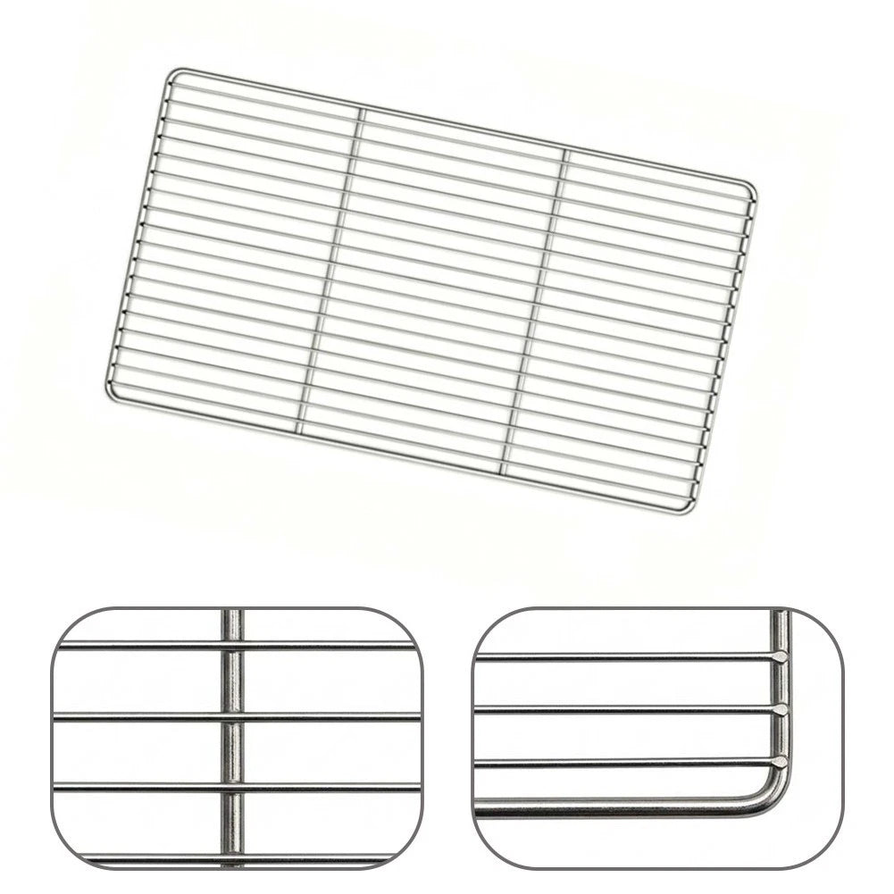2X Stainless Steel Grill Grates for Reliable Grill