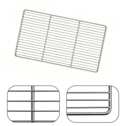 2X Stainless Steel Grill Grates for Reliable Grill