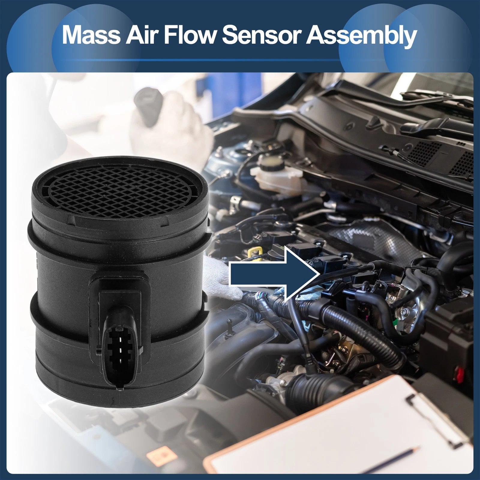 Mass Air Flow Sensor Assembly No. 0281002764 for Alfa Romeo 159 (2005–2011)