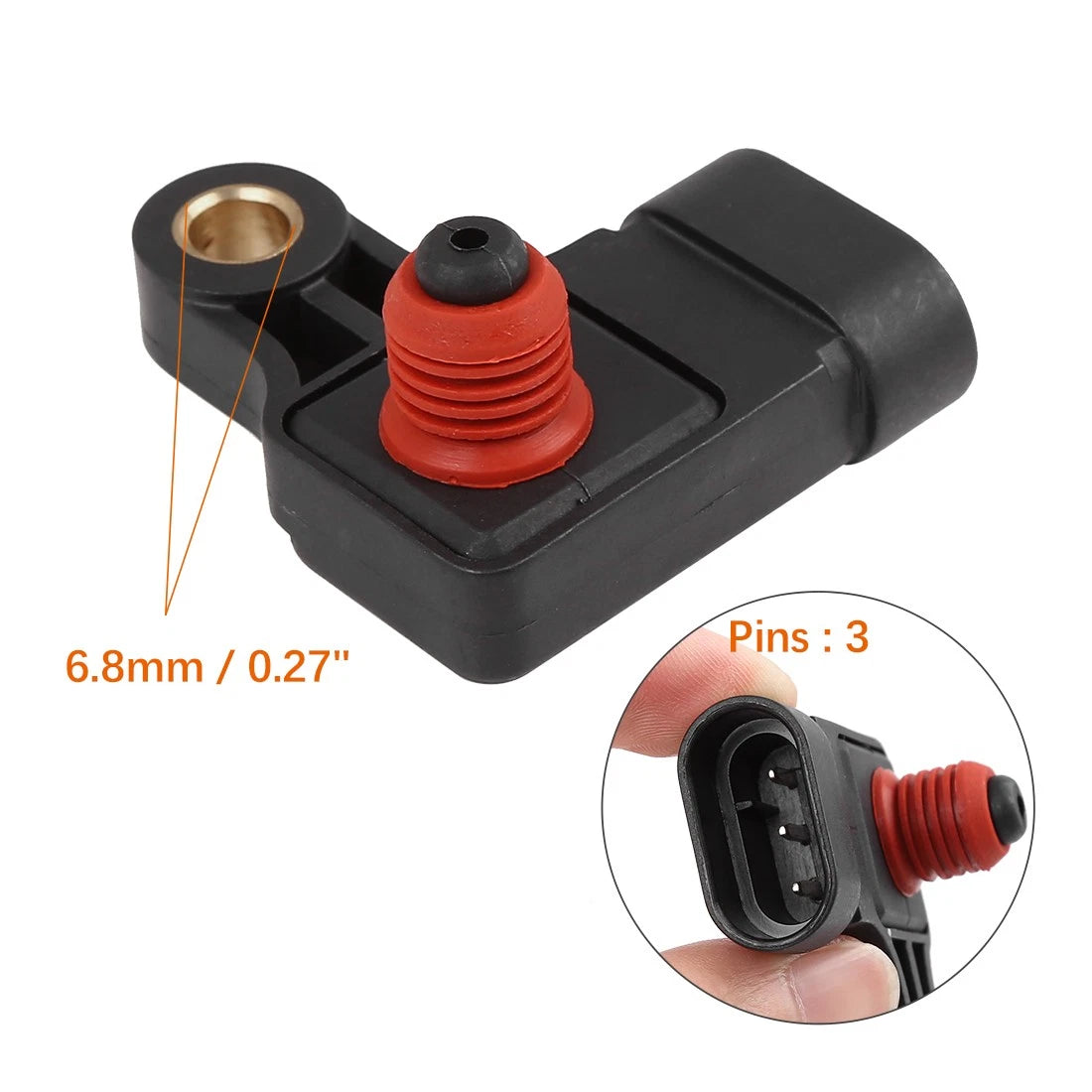 Manifold Air Pressure MAP Sensor Replacement for Chevrolet Aveo Lanos (2003–2011)