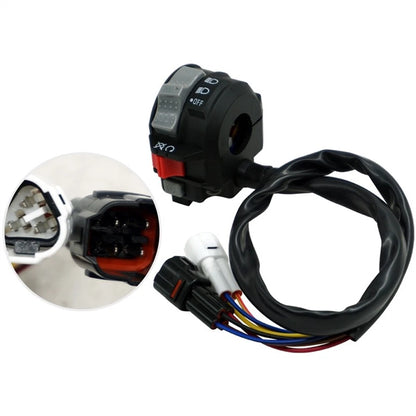 Left Handlebar Engine Start Headlight Switch for Yamaha Raptor 700 (2006–2018) 1S3-83973-11-00