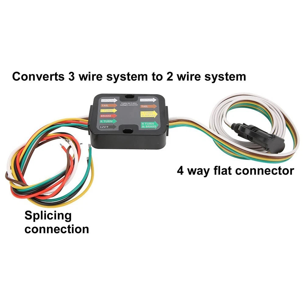 4 Pin Trailer Wiring Harness for Honda Pilot (2023–2025) with PVC Insulation
