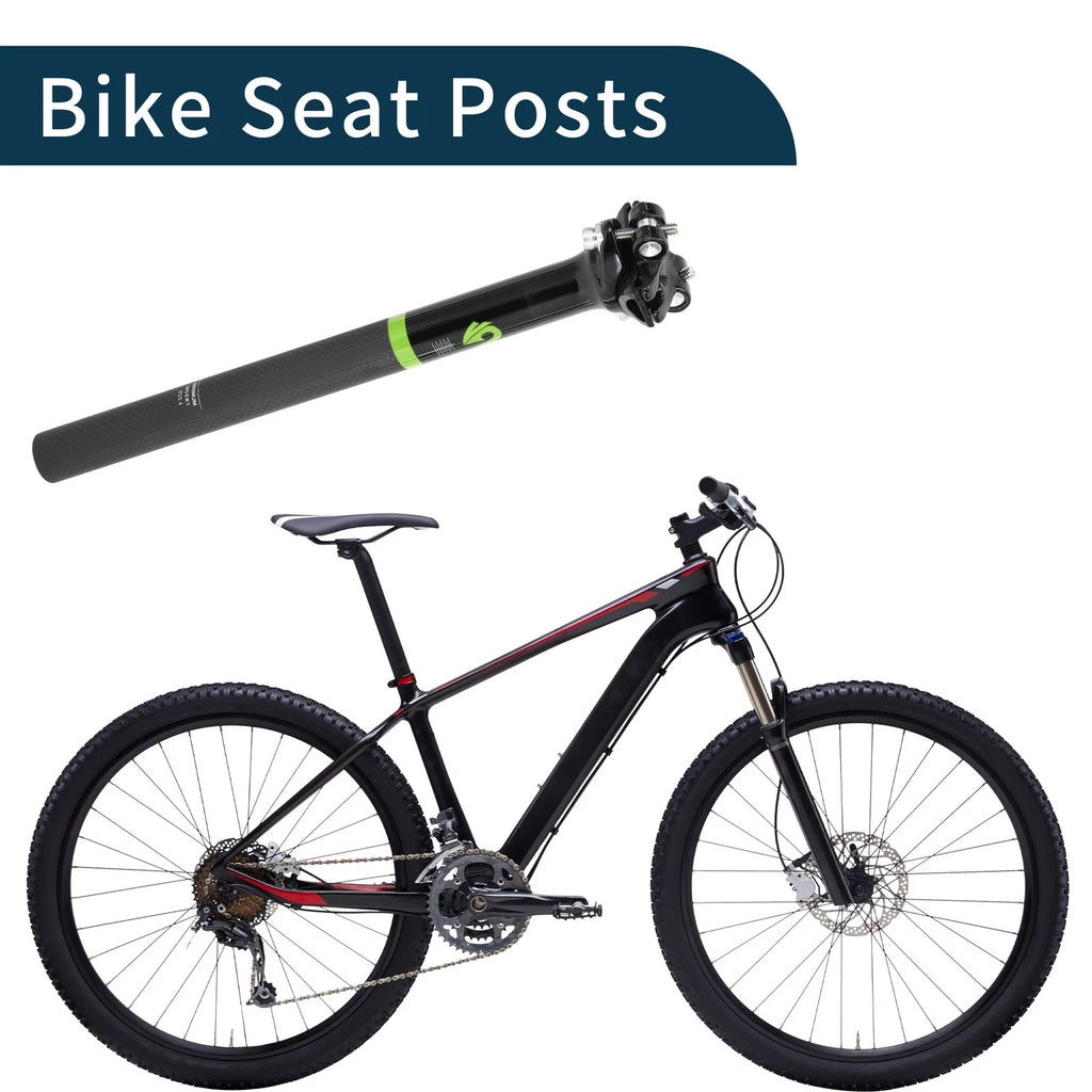 Seat Post 25.4x300mm Replacement for Bike Bicycle Mountain Road (2000–2025)