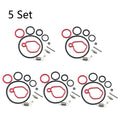 5X Carburetor Repair Kit for Briggs & Stratton Lawn Mower (590589, 08P502, 093J02)