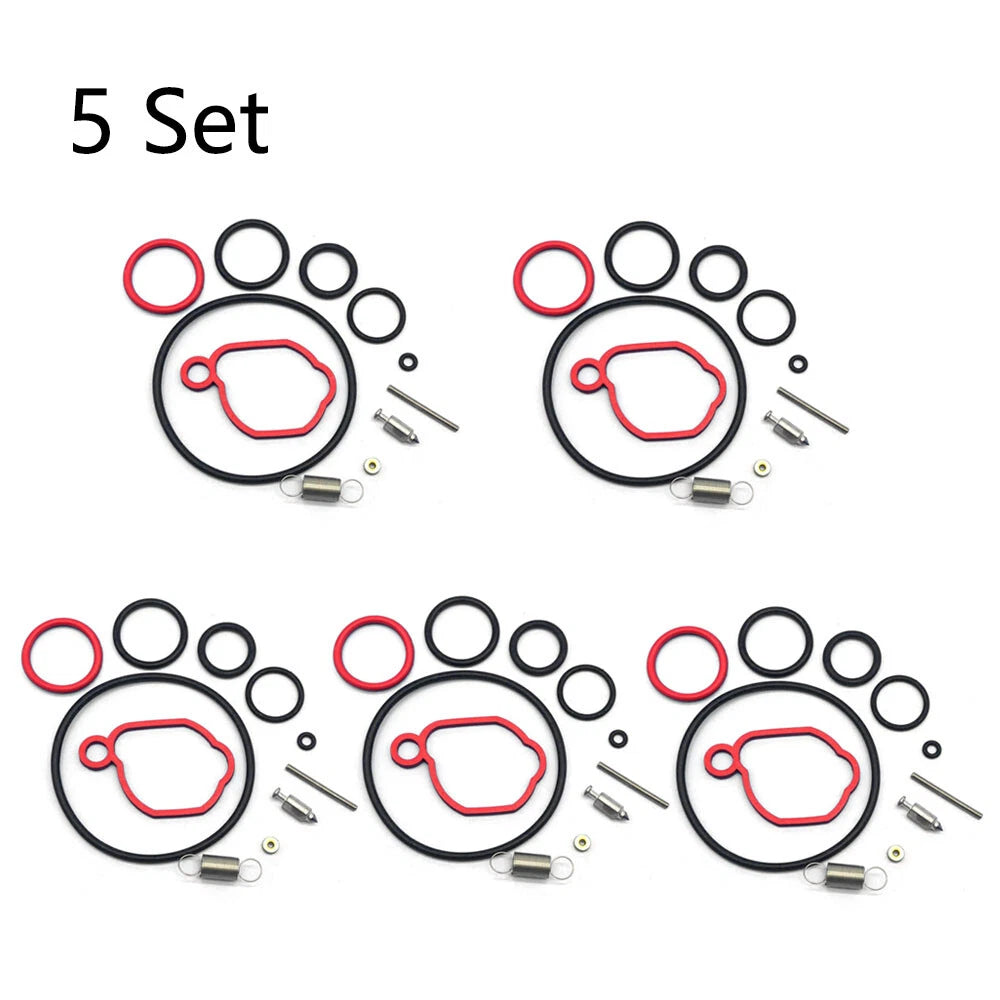 5X Carburetor Repair Kit for Briggs & Stratton Lawn Mower (590589, 08P502, 093J02)