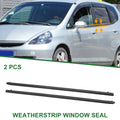 2pcs Front Left Right Weatherstrip Window Seal Replacement for Honda Fit (2007–2014)