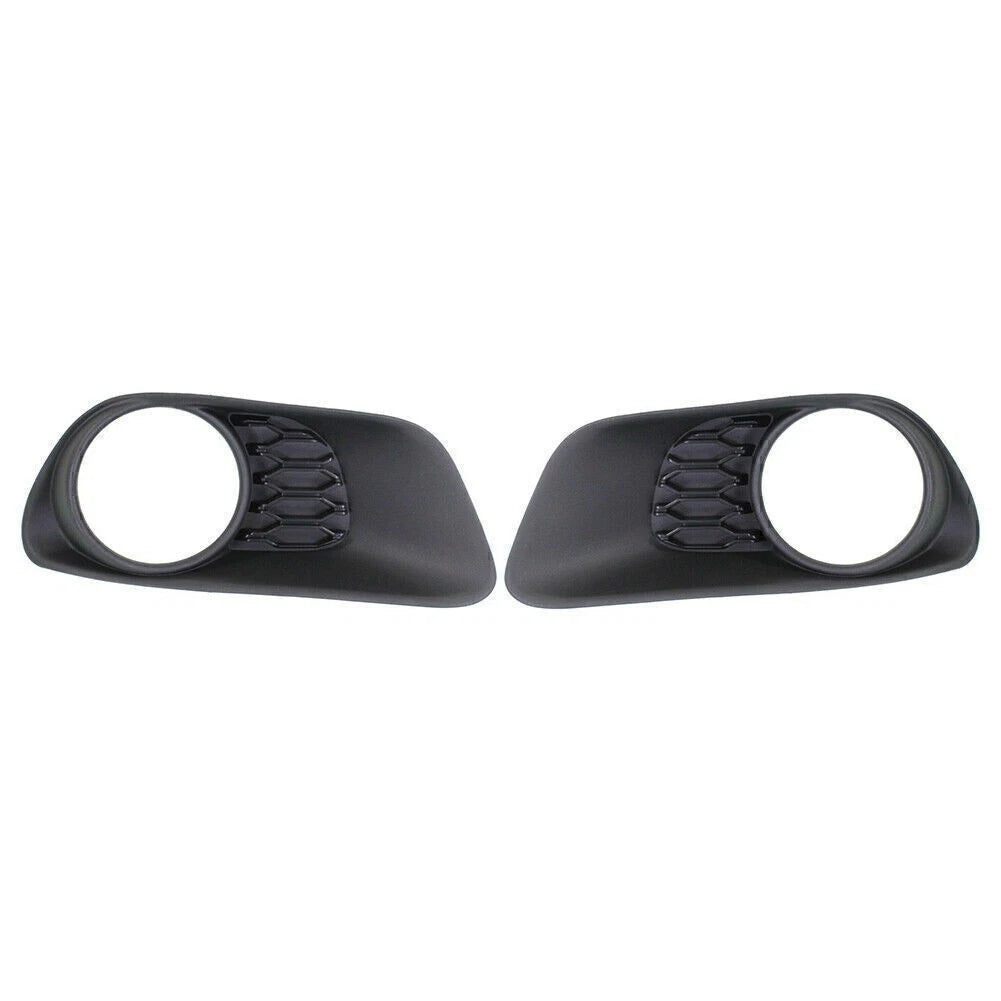 2X Front Bumper Fog Light Lamp Bezels for Dodge Caravan (2011–2017)